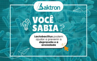 Lactobacilos ajudam a prevenir a depressão e a ansiedade