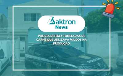 Polícia detém 4 toneladas de carne que continha miúdos