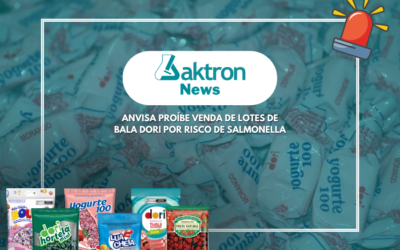 Anvisa proíbe venda de lotes de bala Dori por risco de Salmonella